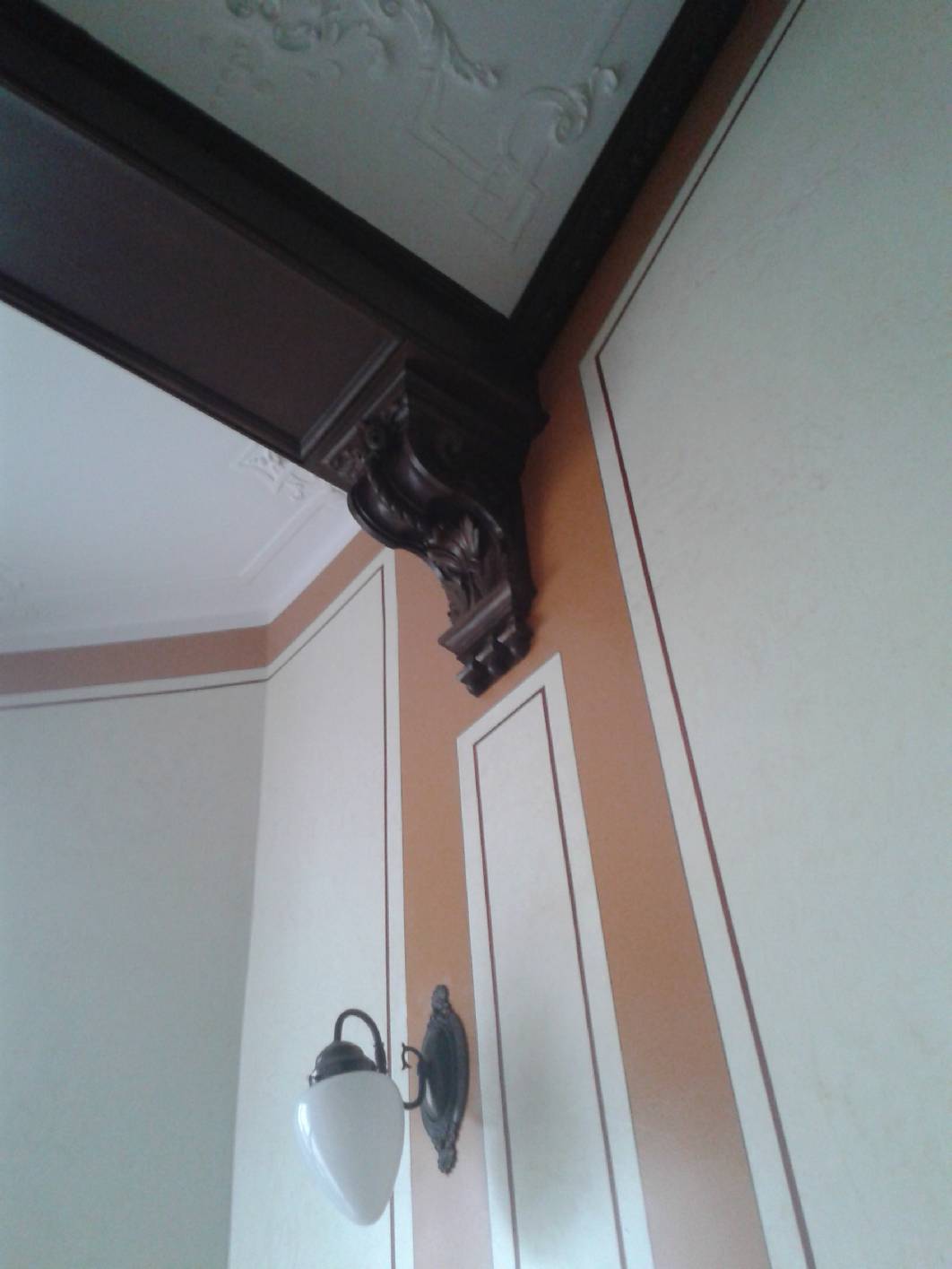 Marmorimitation, Marmorierung, Deckenmalerei, Kalkspachtel, Spachteltechnik, Schablonentechnik, Jugendstil  Treppenhaus, Treppenhaus Berlin, Gründerzeit Treppenhaus Berlin, Malerarbeiten Berlin, Maler Berlin, Restaurierung Berlin, Schablonen, Lasur, Lasuren, Kreuzberg, Prenzlauer Berg, Charlottenburg